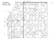 Riverdale Township, James River, Dickey County 1958